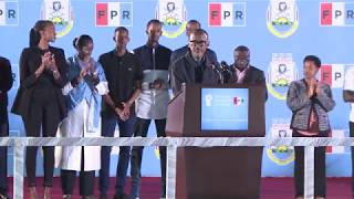 Acceptance Speech of Presidentelect Paul Kagame  Kigali 5 August 2017 [upl. by Anavi360]