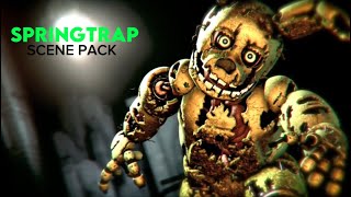 FNAF  Springtrap ScenePack [upl. by Hareenum274]