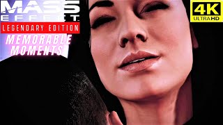 Mass Effect 2 Legendary Edition KISSING MIRANDA LAWSON 4KUHD [upl. by Addy971]