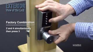 Simplex 1000  L1000 Lock  How to Change the Combination [upl. by Ayotahc58]