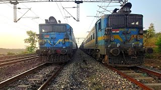 Freight Train Maal Gaadi Express and Memu Trains Compilation 2022  2000 Subscribers Special [upl. by Victoria274]