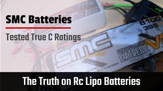 The Lipo Battery Truth SMC Packs Testing at the Top of the Market for Your RC Model [upl. by Clerc666]