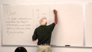 Fluid Mechanics Fundamental Concepts Fluid Properties 1 of 34 [upl. by Mikahs]