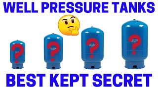 How To Select A Water Well Pressure Tank [upl. by Lamson951]