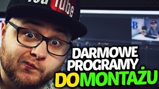 NAJLEPSZE DARMOWE PROGRAMY DO MONTAŻU 🎬 [upl. by Airogerg]