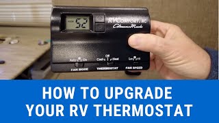 How to Upgrade Your RV Thermostat [upl. by Chuu]