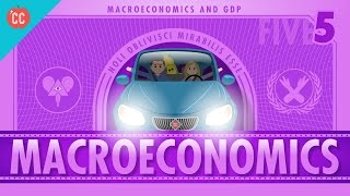 Macroeconomics Crash Course Economics 5 [upl. by Ativel61]