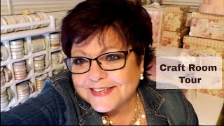 Craft Room Tour So Shabby Chic [upl. by Greenberg]