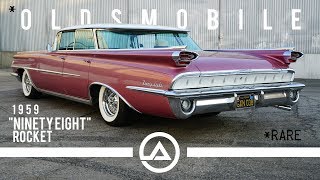 1959 Oldsmobile 98 Rocket  All Original  Classic Beauty [upl. by Lazaro]