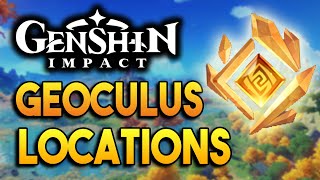 All Geoculus Locations 【Genshin Impact】 [upl. by Filiano]