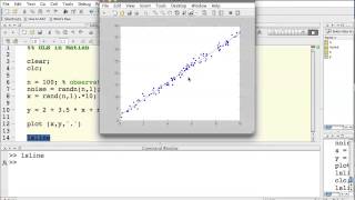 MATLAB Linear regression in less than 5 minutes [upl. by Durer]