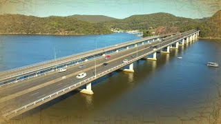 Hawkesbury River  Bridge amp Mooney Mooney  NSW [upl. by Eissahc]