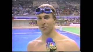 1988 Olympic Games  Swimming  Mens 1500 Meter Freestyle  Vladimir Salnikov URS [upl. by Joelly]