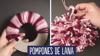 Como hacer pompones FACIL [upl. by Francisca]