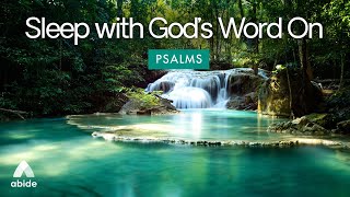 Psalms for Sleep Fall Asleep in Gods Word  Try for 5 Min [upl. by Atenaz]