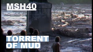 RAW VIDEO MOUNT ST HELENS MAY 18TH 1980 TORRENTS OF MUD [upl. by Lucille]