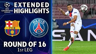 Barcelona vs Paris SaintGermain Extended Highlights  UCL on CBS Sports [upl. by Ane]