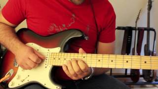 How to play Hold The Line Guitar Solo [upl. by Acillegna821]