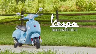 Vespa 6V Battery Rideon  Huffy [upl. by Stanwinn]