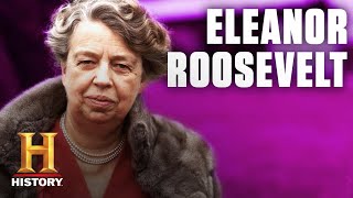 Eleanor Roosevelt  Mrs President  History [upl. by Yelsnit289]