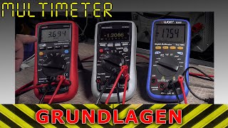 Multimeter Grundlagen und Bedienung [upl. by Nilsoj]