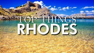 Top 7 Things To Do in Rhodes Greece 2021 [upl. by Solram]