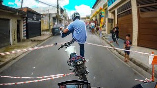 RUA INTERDITADA ACABA COM PINOTE INTENSO [upl. by Aicenert]