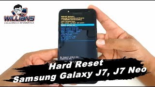 Hard Reset Samsung Galaxy J7 J700 J7 Neo J701 Formatar e Desbloquear [upl. by Strage]