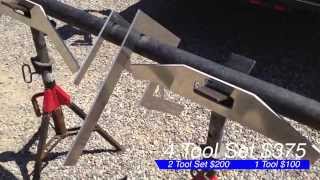 Pipe Fitter Tools and Flanging Tools  CRG Welding Tools  Grand Junction Colorado [upl. by Eelam]