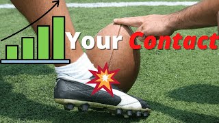 How To Kick a Football With Great Contact [upl. by Barber]