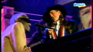 Willie Nelson amp Ray Charles  quotSeven Spanish Angelsquot Live [upl. by Nylrak]