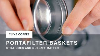 Portafilter Baskets – Do They Matter [upl. by Jilly]