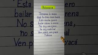 Bilionera lyrics [upl. by Erlinna]