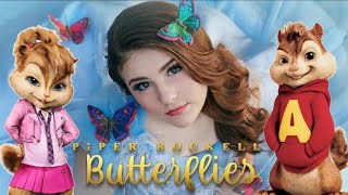 Piper Rockelle ButterfliesChipmunksMusic Video Lyrics🦋🎶🎵💕 [upl. by Whitson]