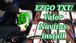 Ezgo Navitas AC Motor and Controller install [upl. by Lalib408]