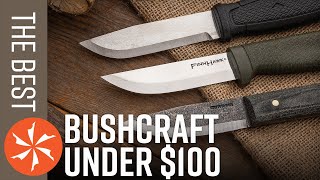 Best Bushcraft Knives Under 100 in 2021 [upl. by Alva406]