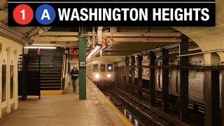 NYC Subway Washington Heights Manhattan [upl. by Caz]