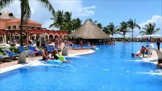 Ocean Coral and Turquesa AllInclusive Family Resort Mexico  Walkthrough and Montage [upl. by Morgana22]