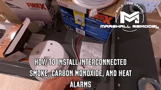 How to Install Interconnected  Smoke CO and Heat Alarms [upl. by Berglund]