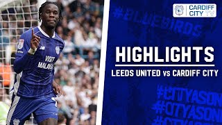 HIGHLIGHTS  LEEDS UNITED vs CARDIFF CITY [upl. by Aikaz]