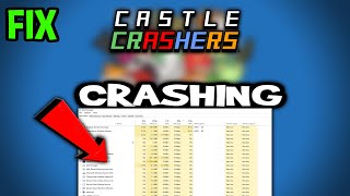 Castle Crashers – How to Fix Crashing Lagging Freezing – Complete Tutorial [upl. by Ardnasela]