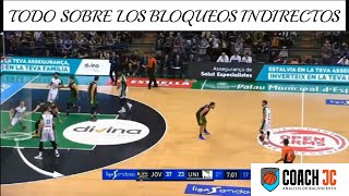 BLOQUEOS INDIRECTOS en baloncesto ✅ [upl. by Kathryne]