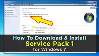 How to Download Service Pack 1 for Windows 7 64 Bit amp 32 Bit easily  SP1 for Windows 7 download [upl. by Caron]