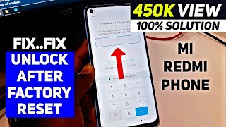 How to Unlock Xiaomi Phone After Factory Reset 2024 [upl. by Nadab]