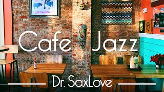 Cafe Jazz 😊 12 HOURS Smooth Jazz Instrumental Music for Cafe Restaurant Work or Study [upl. by Asp]