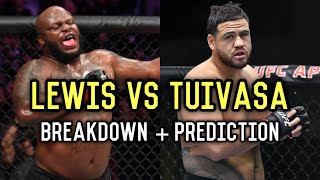 Derrick Lewis vs Tai Tuivasa Prediction  UFC 271 [upl. by Duarte309]