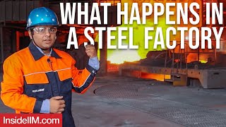 How A Steel Factory Works To Help In NationBuilding [upl. by Rosalind]