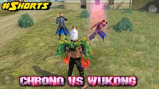 Chrono Vs Wukong  The King Is Back 👑  Garena Free Fire Shorts [upl. by Vivle]