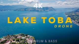 Lake Toba 4K Drone Video [upl. by Ahsema]