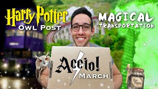 THE ACCIO BOX March 2021  Magical Transportation  Harry Potter Unboxing [upl. by Hopper961]